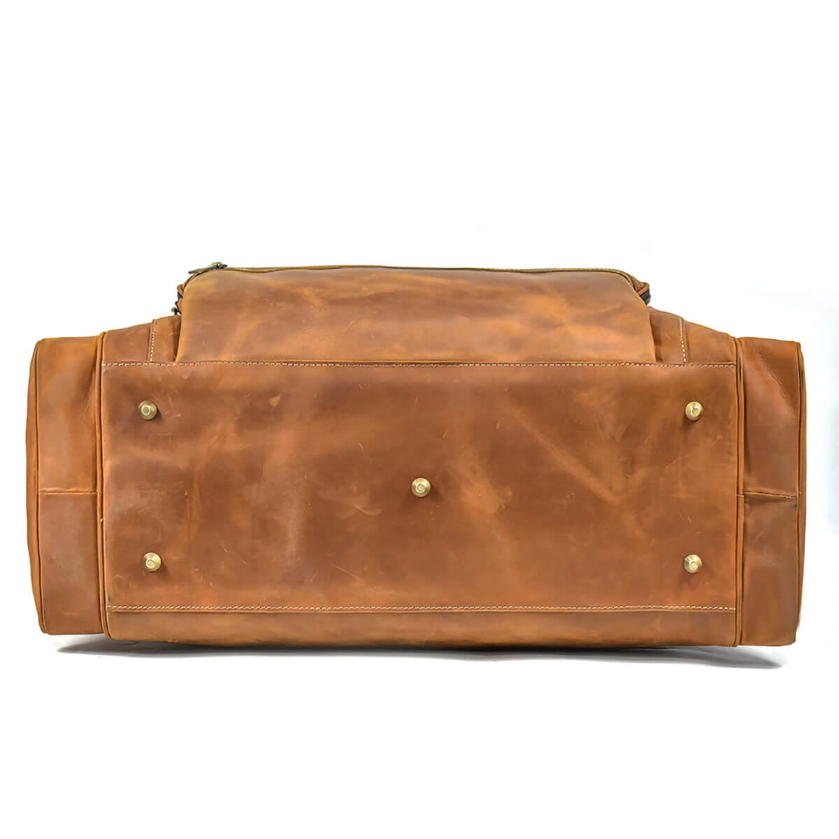 Handmade Leather Duffel Bag