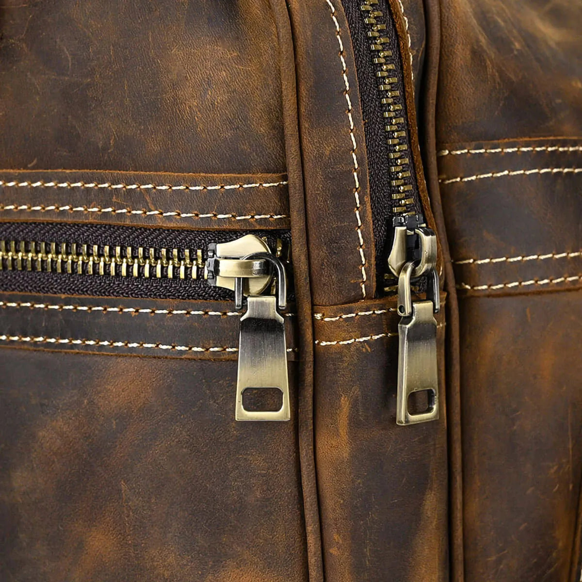 Premium Leather Duffel