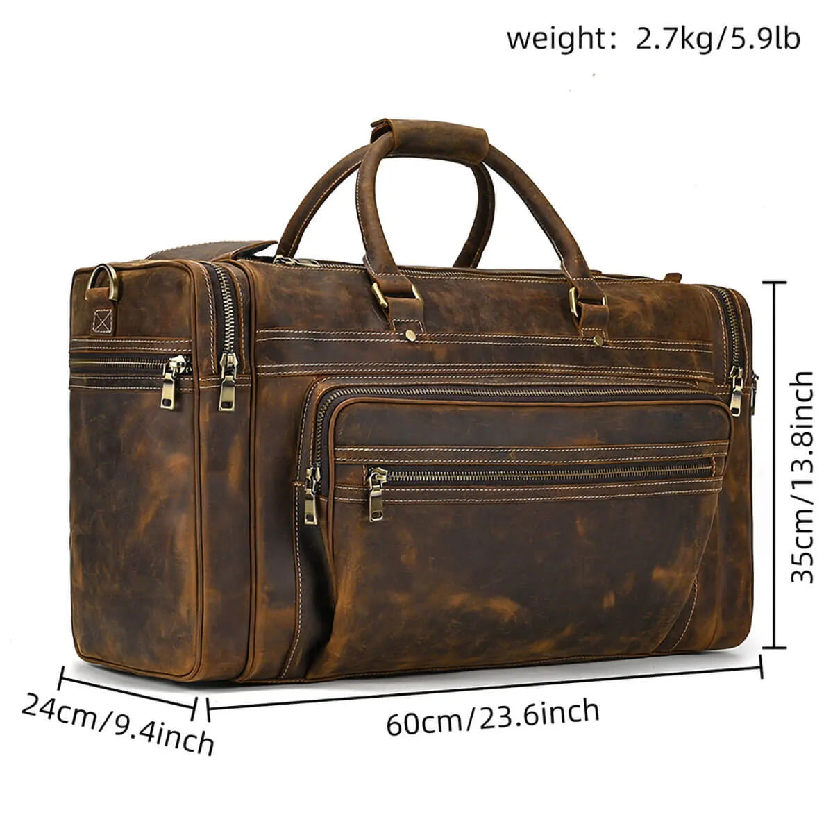 Duffel Fashionable Weekend Getaway Bag