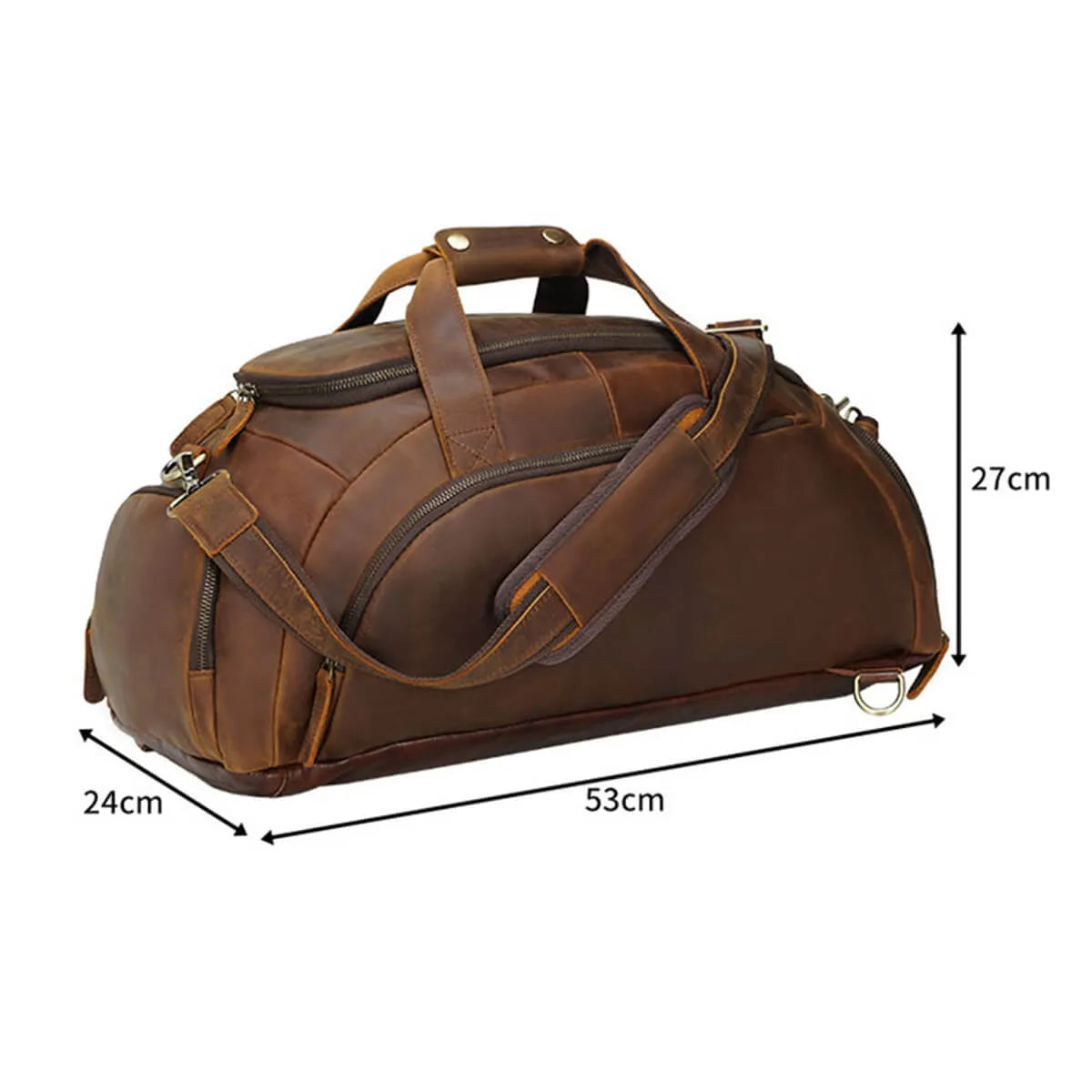 Genuine Leather Travel Bag