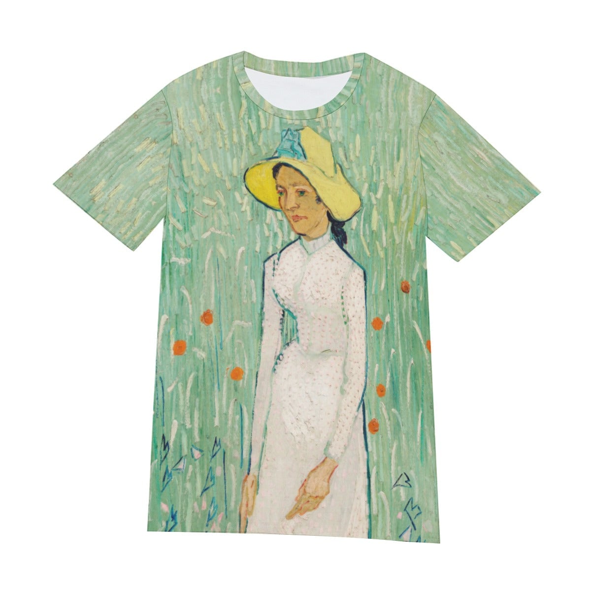 Girl in White by Vincent Van Gogh T-Shirt