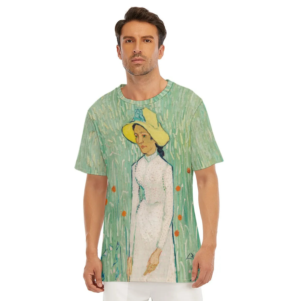 Girl in White by Vincent Van Gogh T-Shirt