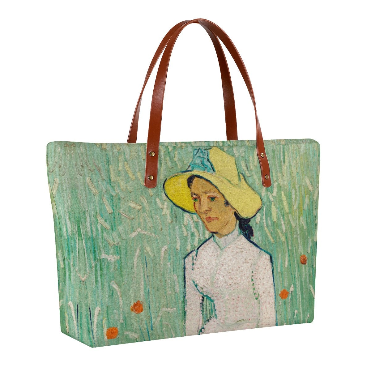 Girl in White by Vincent Van Gogh Tote Bag