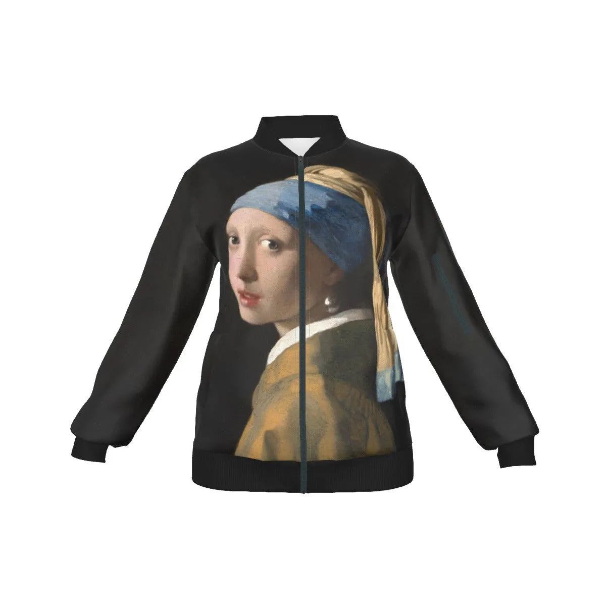 Girl with a Pearl Earring Johannes Vermeer Women’s Jacket