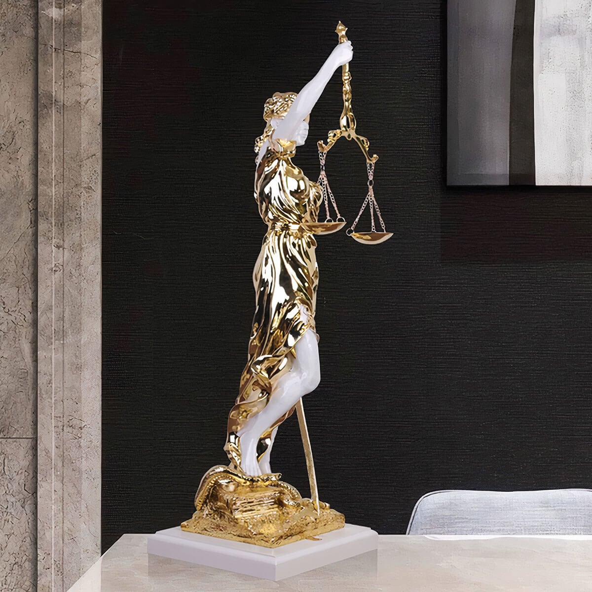 Goddess of Justice Sculpture