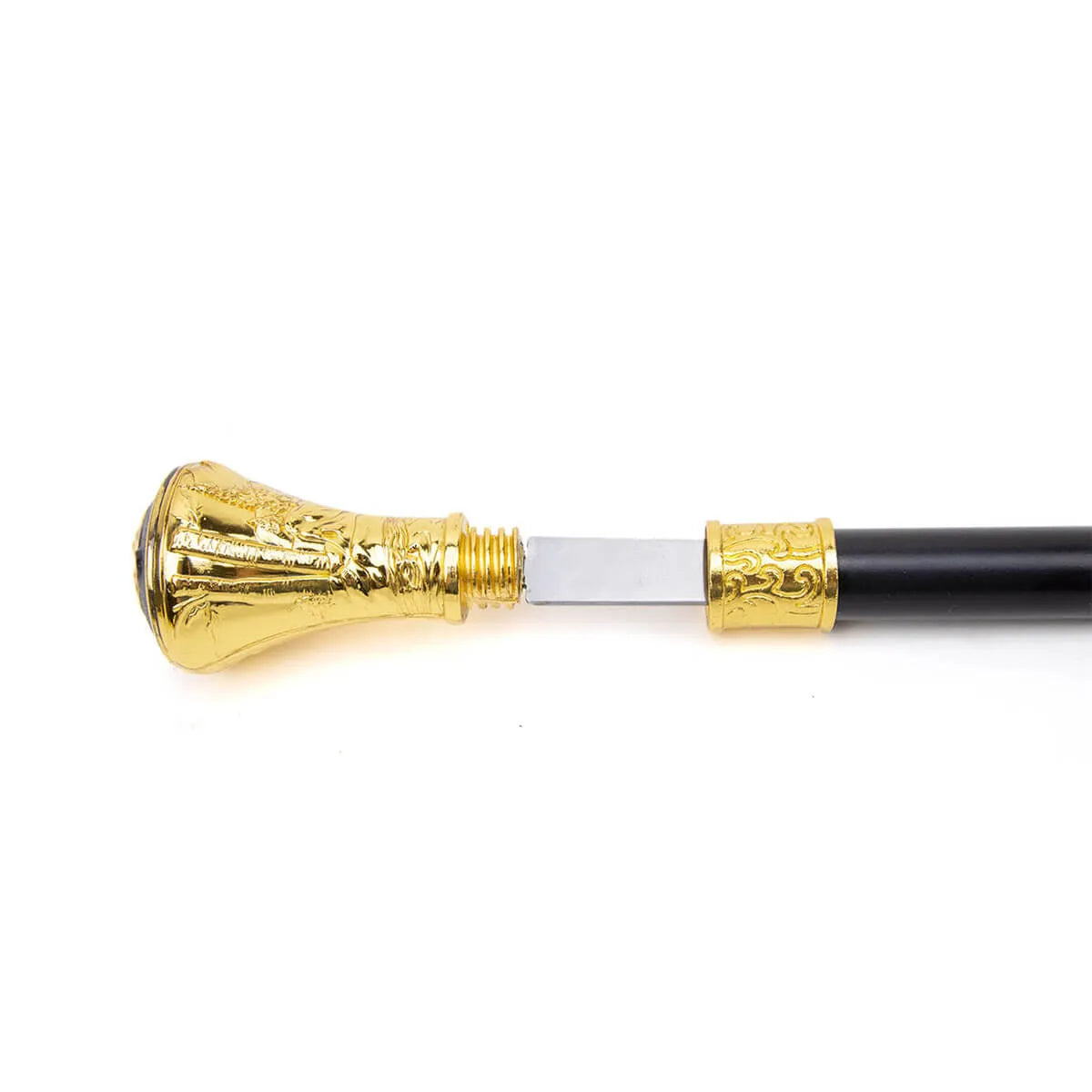 Gold Eagle Hawk Handle Luxury Walking Cane