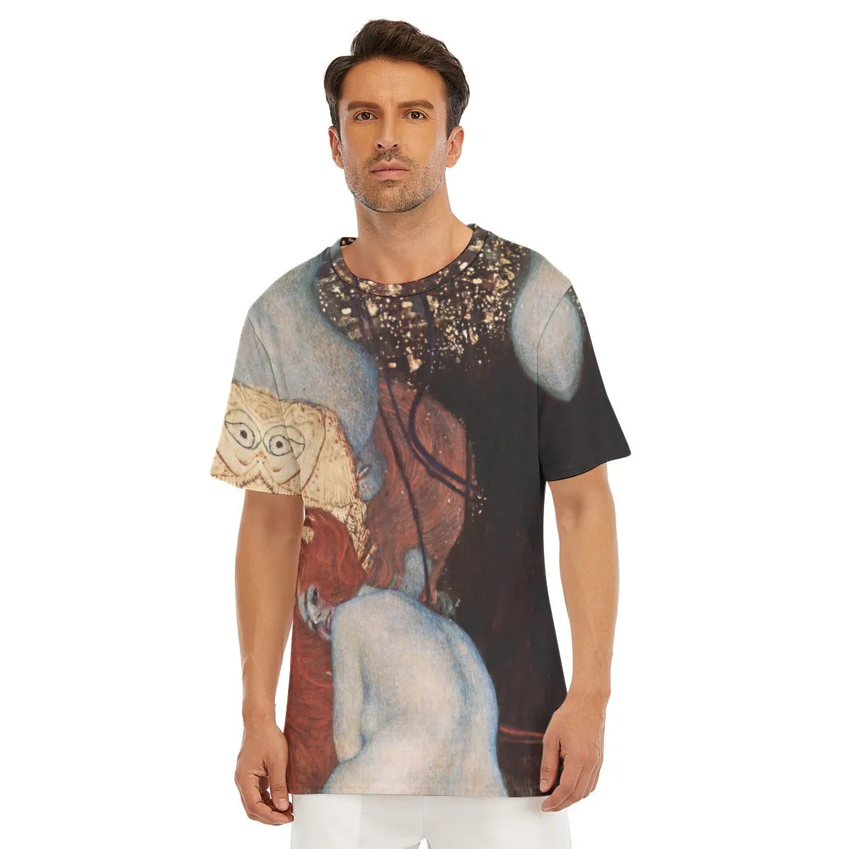 Goldfish Painting by Gustav Klimt T-Shirt