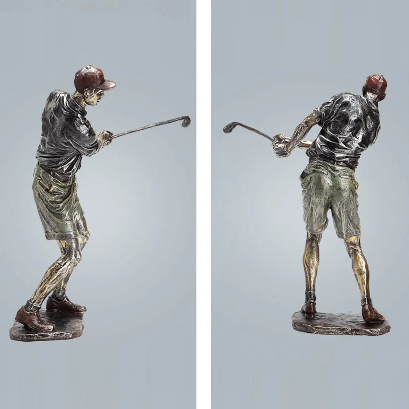 Vintage Golf Player Figurines