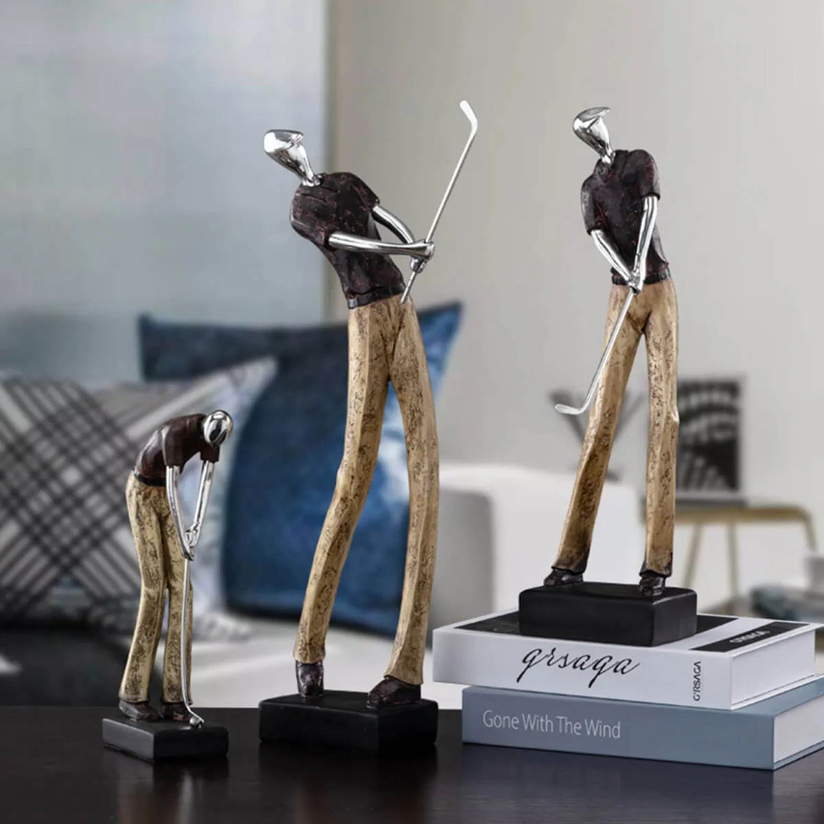 Golf player decor