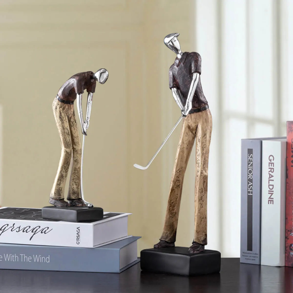 Golf sculpture