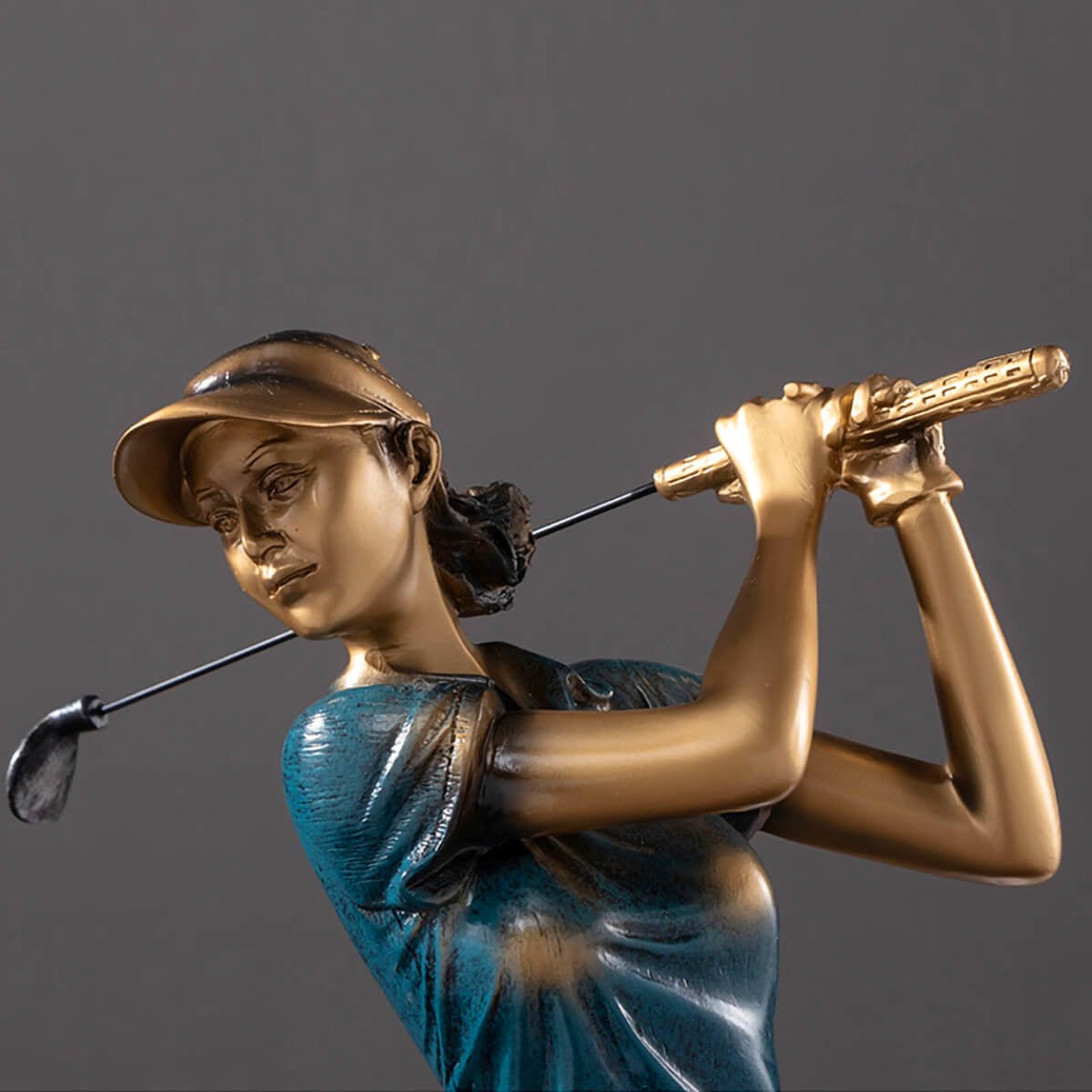 Handcrafted Golf Sculpture