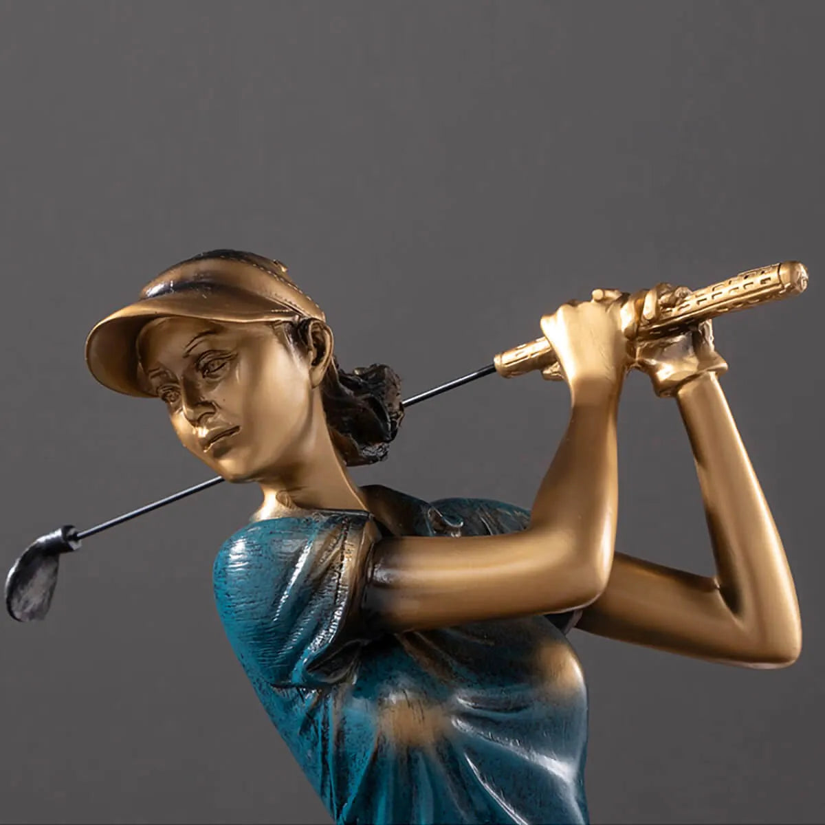 Handcrafted Golf Sculpture