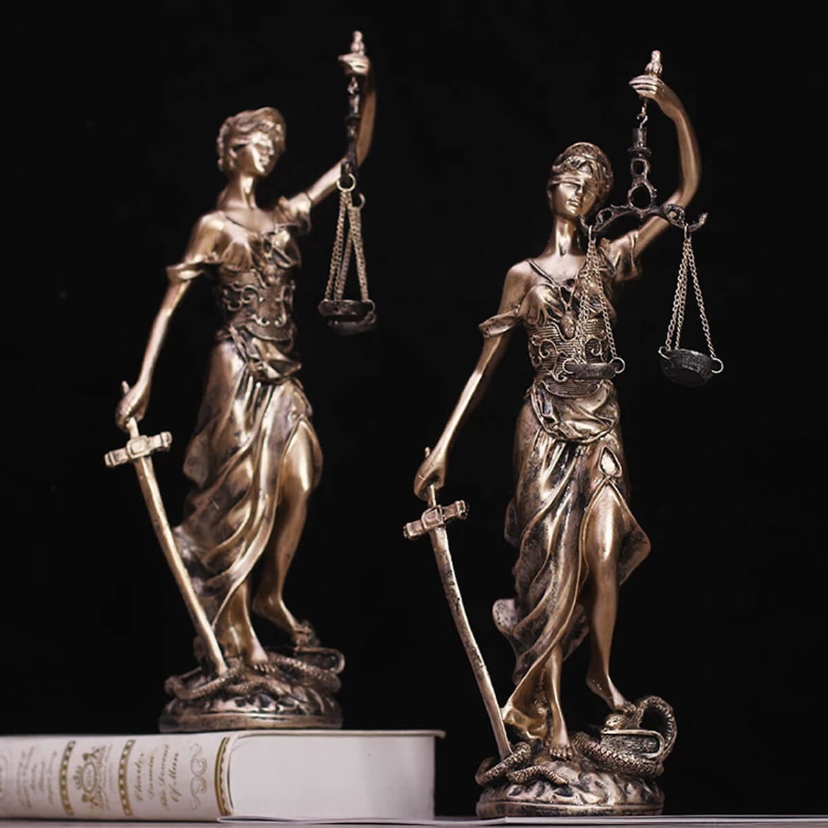 Greek Justice Goddess Sculpture