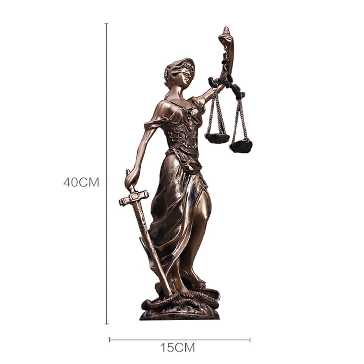 Bronze Legal Balance Statue