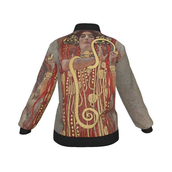 Gustav Klimt’s Hygieia Art Women’s Bomber Jacket