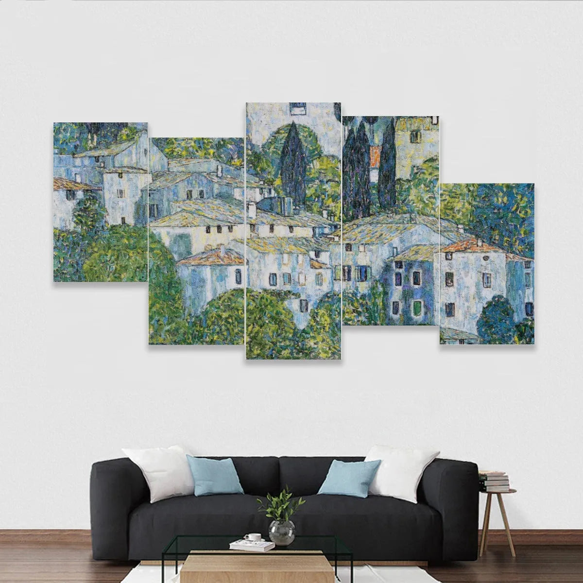 Gustav Klimt’s Kirche in Cassone Framed Murals | Wall Art