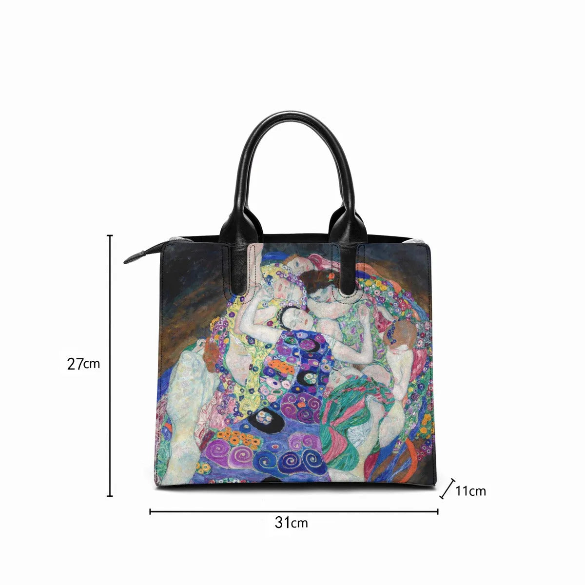 Gustav Klimt’s The Virgin Painting Art Leather Handbag