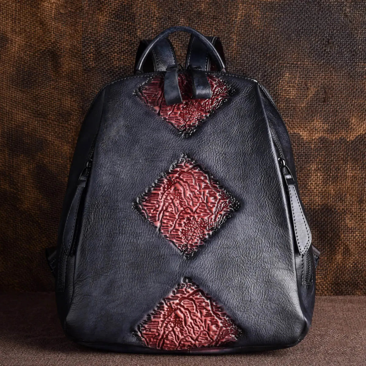 Artisan Crafted Vintage Bookbag