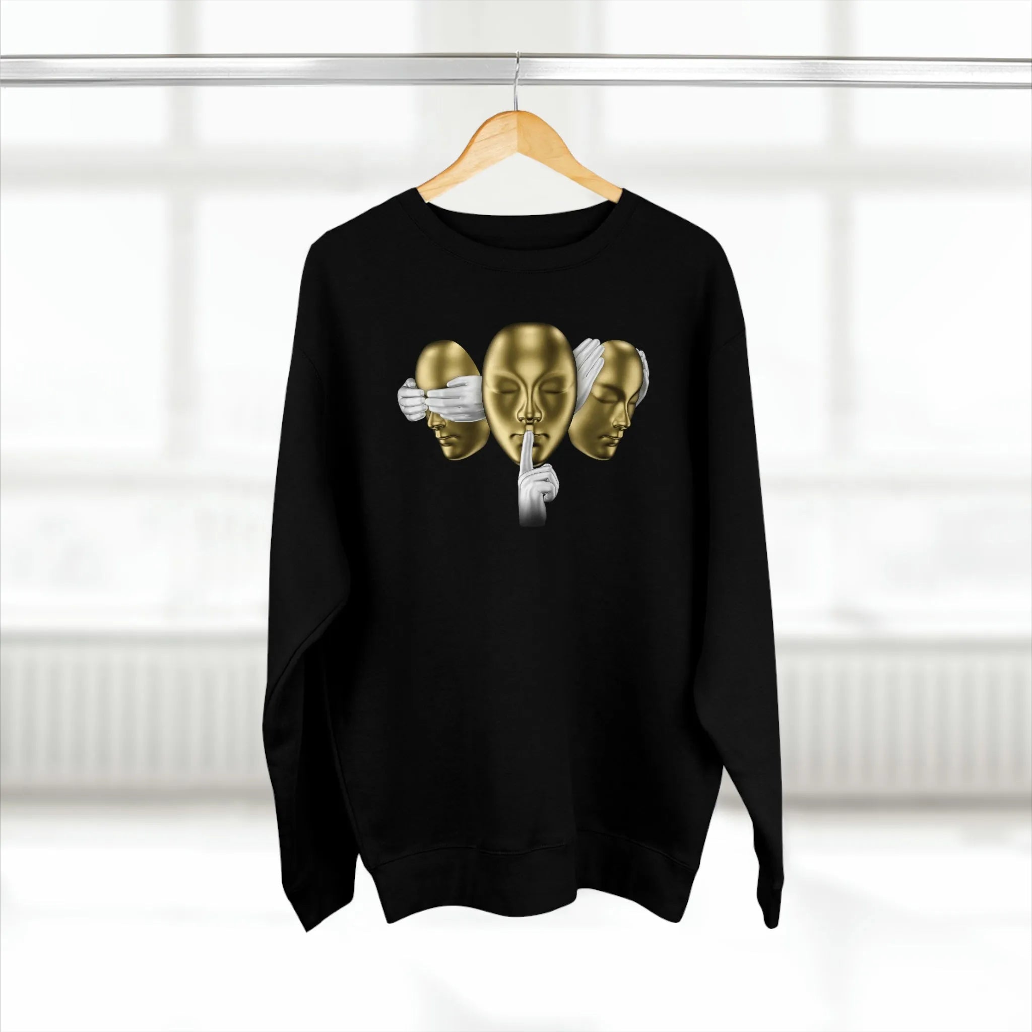 Hear no evil See no evil Speak no evil Sweatshirt