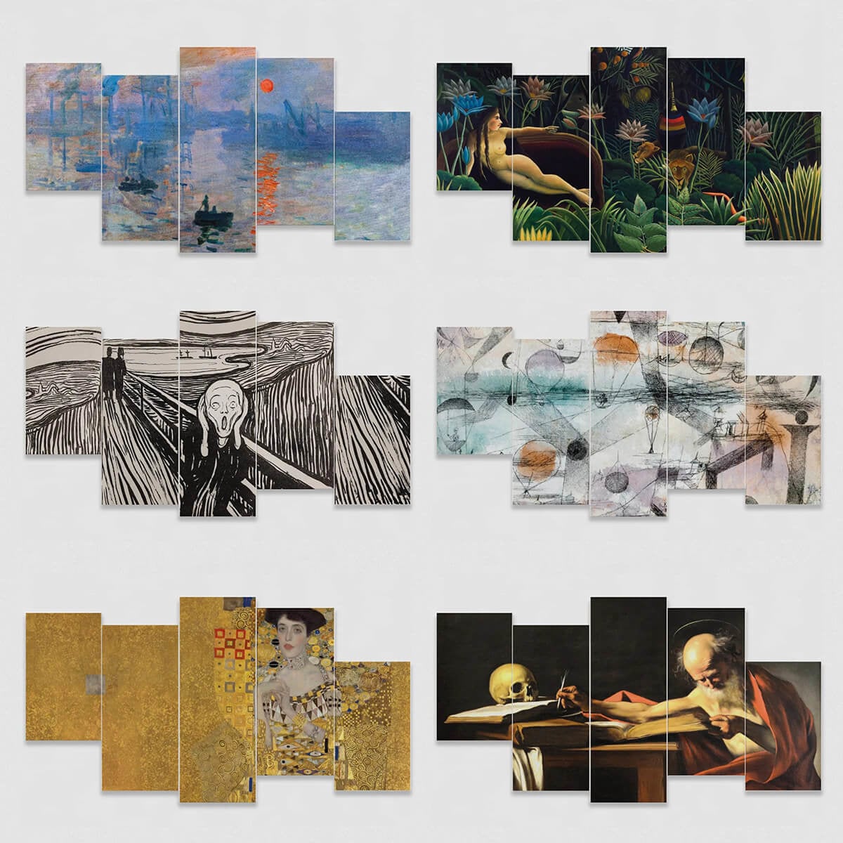 Henri Rousseau’s The Dream Framed Murals