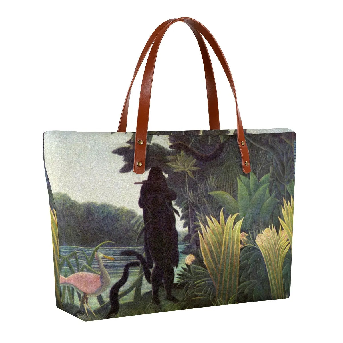 Henri Rousseau’s The Snake Charmer Tote Bag