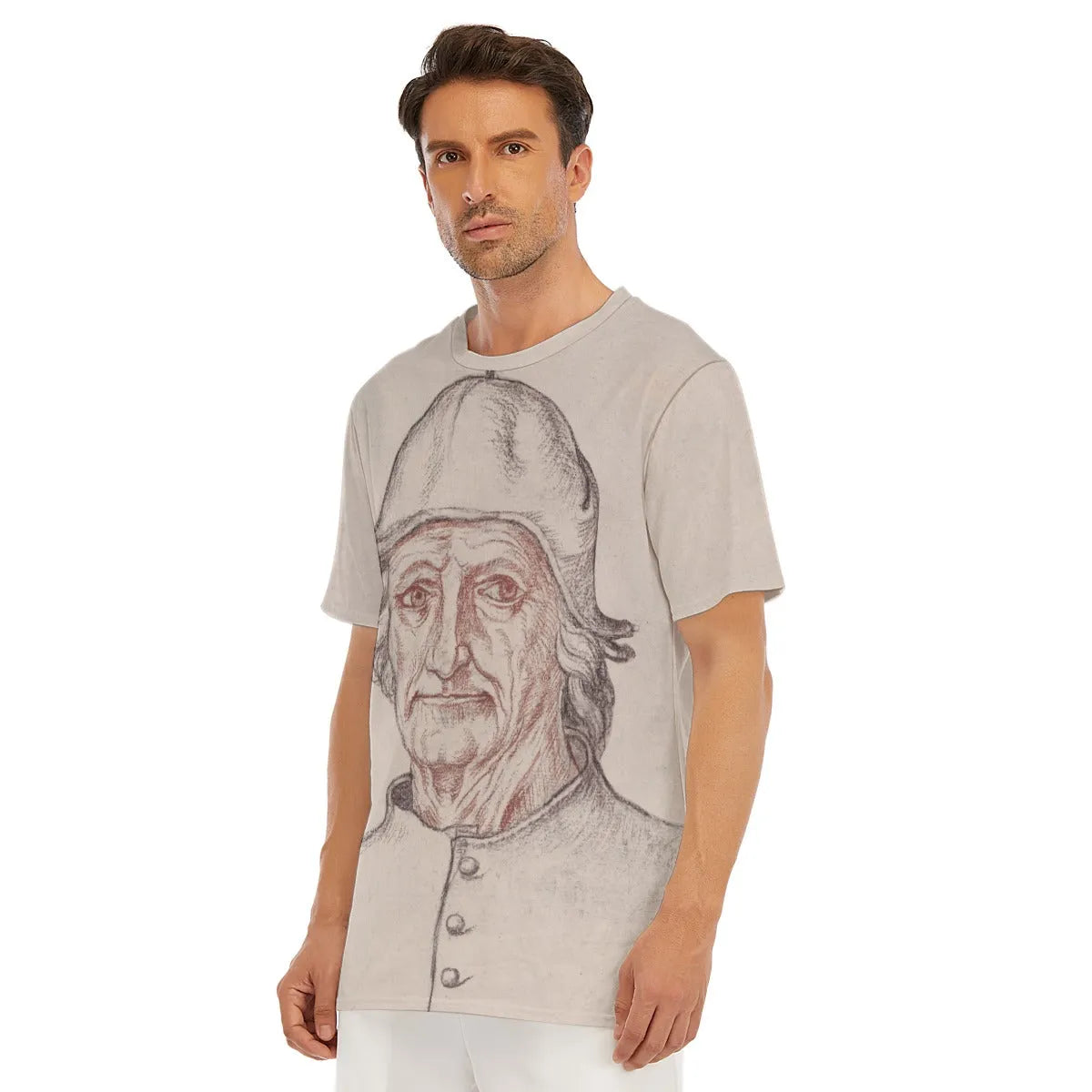 Hieronymus Bosch Portrait Drawing T-Shirt