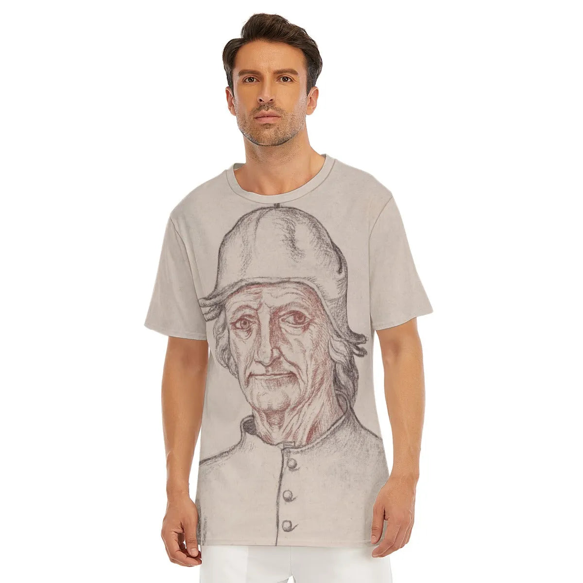 Hieronymus Bosch Portrait Drawing T-Shirt