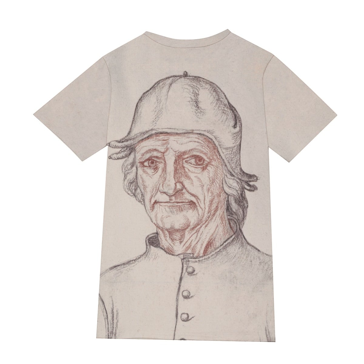 Hieronymus Bosch Portrait Drawing T-Shirt
