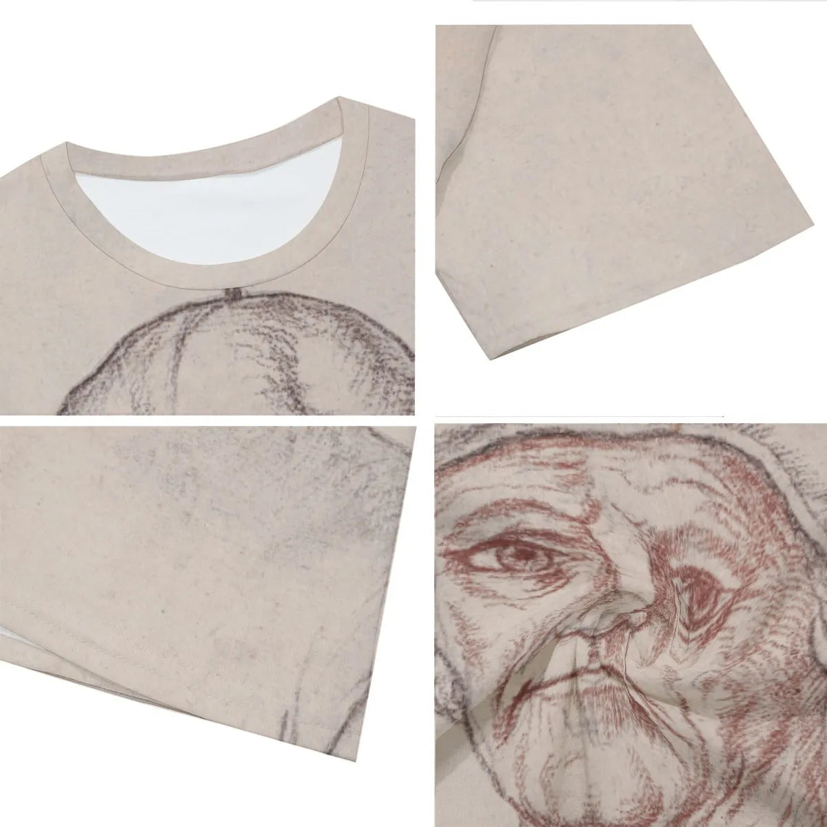 Hieronymus Bosch Portrait Drawing T-Shirt