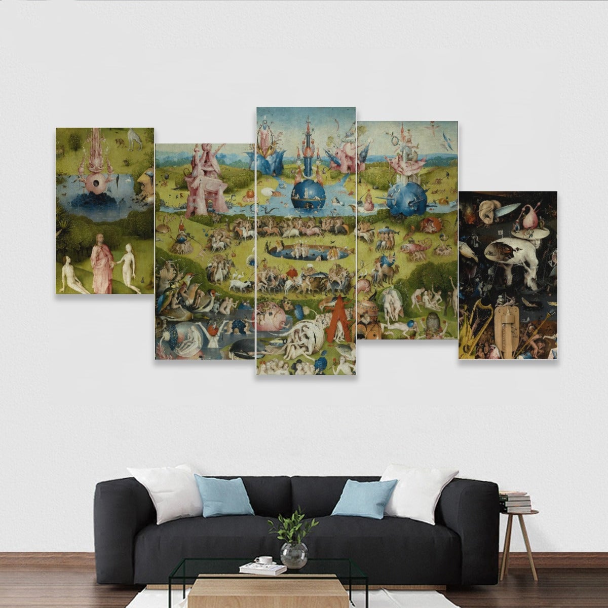 Hieronymus Bosch The Garden of Earthly Delights Framed Murals