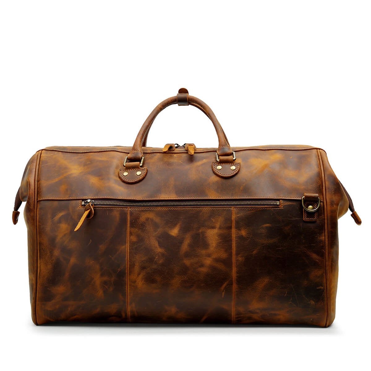 Genuine Leather Travel Luggage
