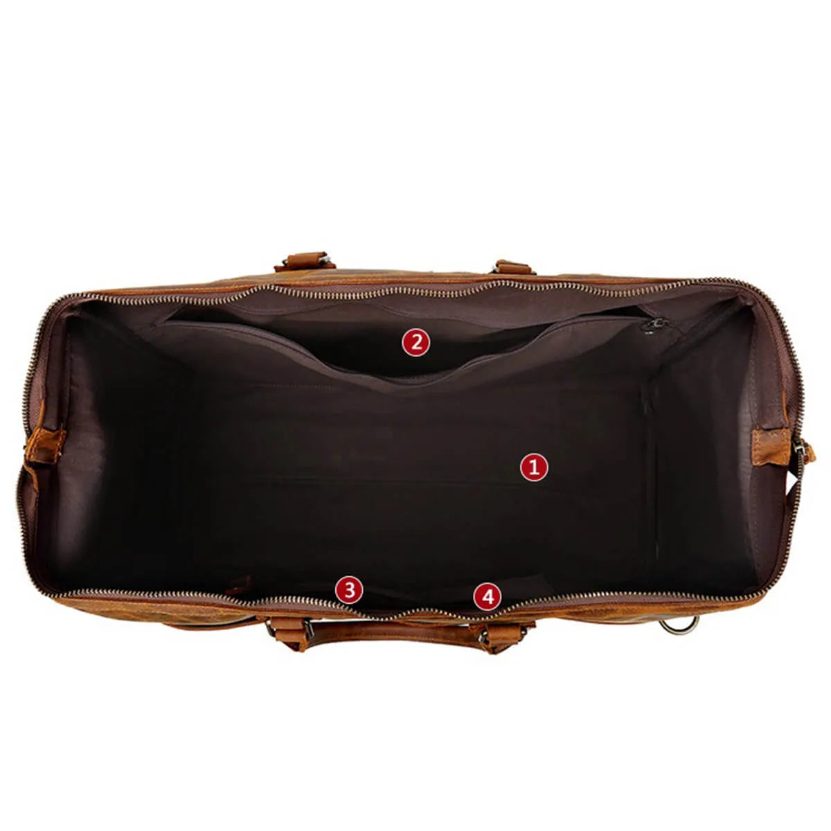 Trendy spacious duffle