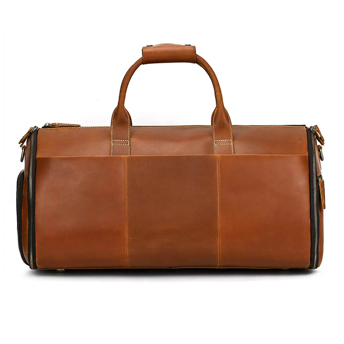 High-Quality Leather Business Folding Suit Travel Luggage Bag