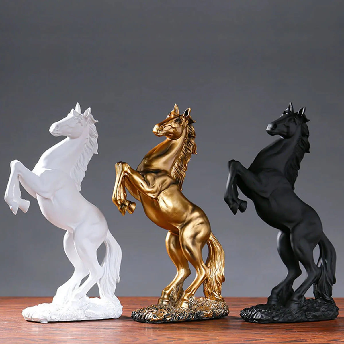 Horses Animals Abstract Interior Sculpture