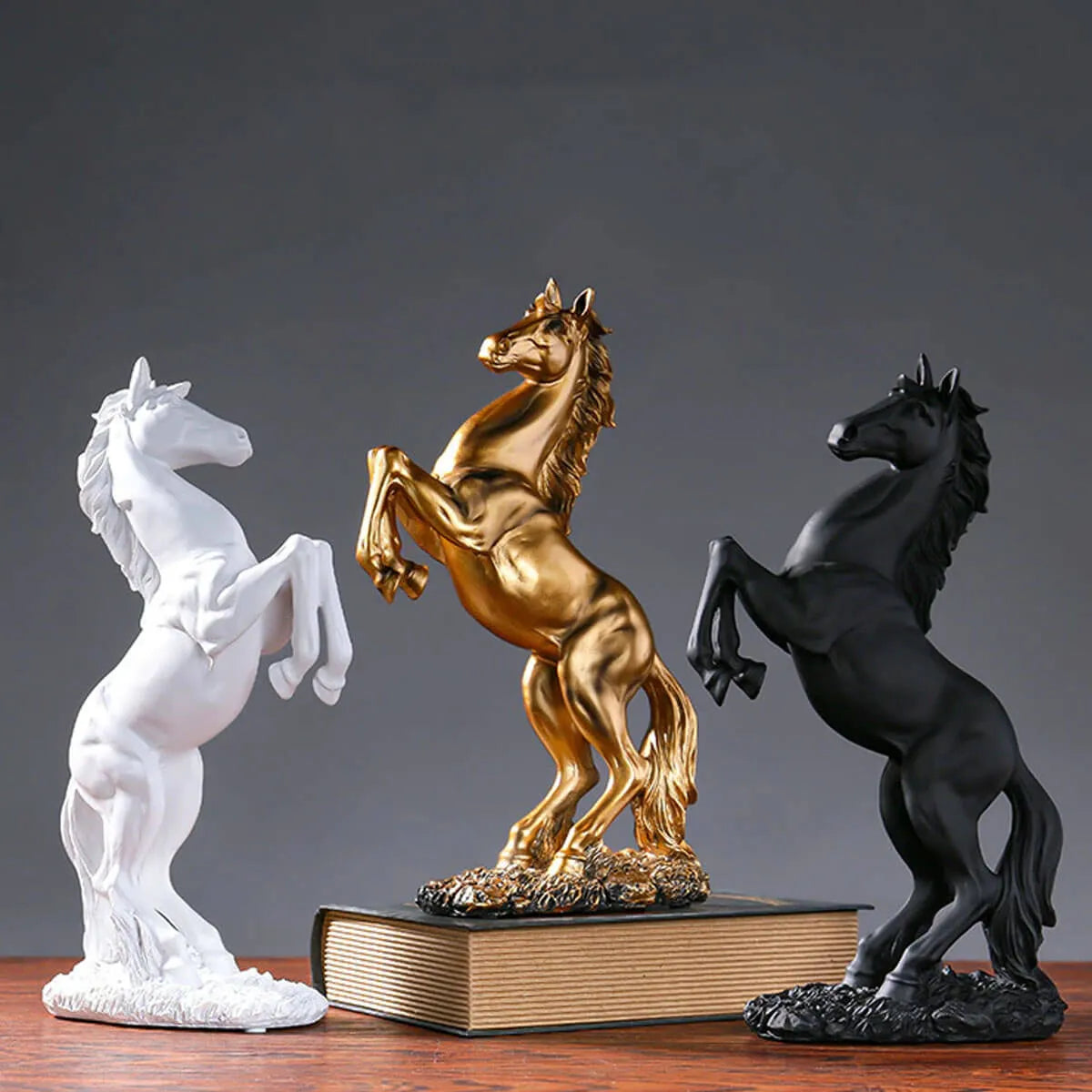 Horses Animals Abstract Interior Sculpture