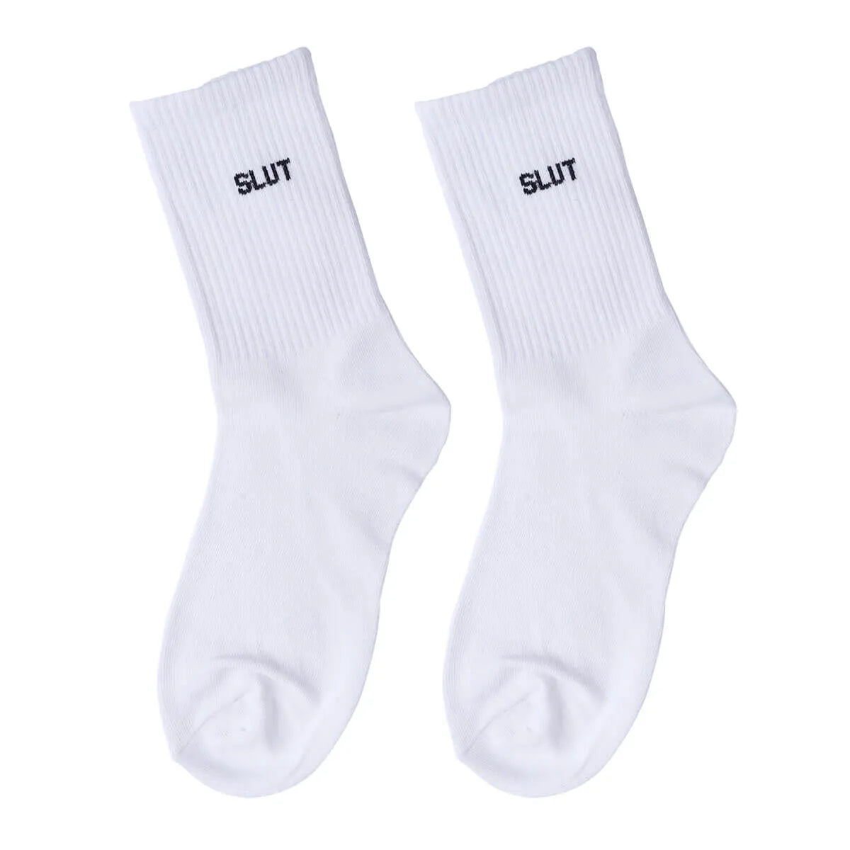 Hot Classy Trending Quote Letter Cotton Socks