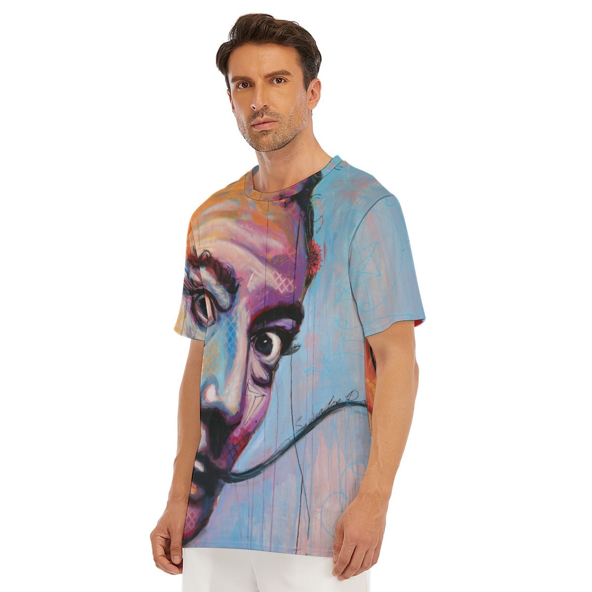 Iconic Pop Art Surrealism Collage Salvador Dali T-Shirt