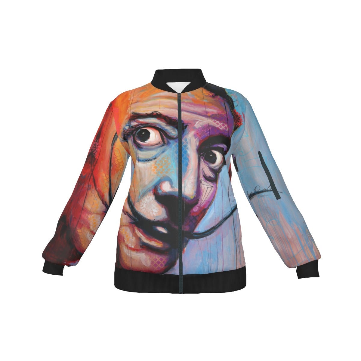 Iconic Pop Art Surrealism Collage Salvador Dali Women’s Jacket