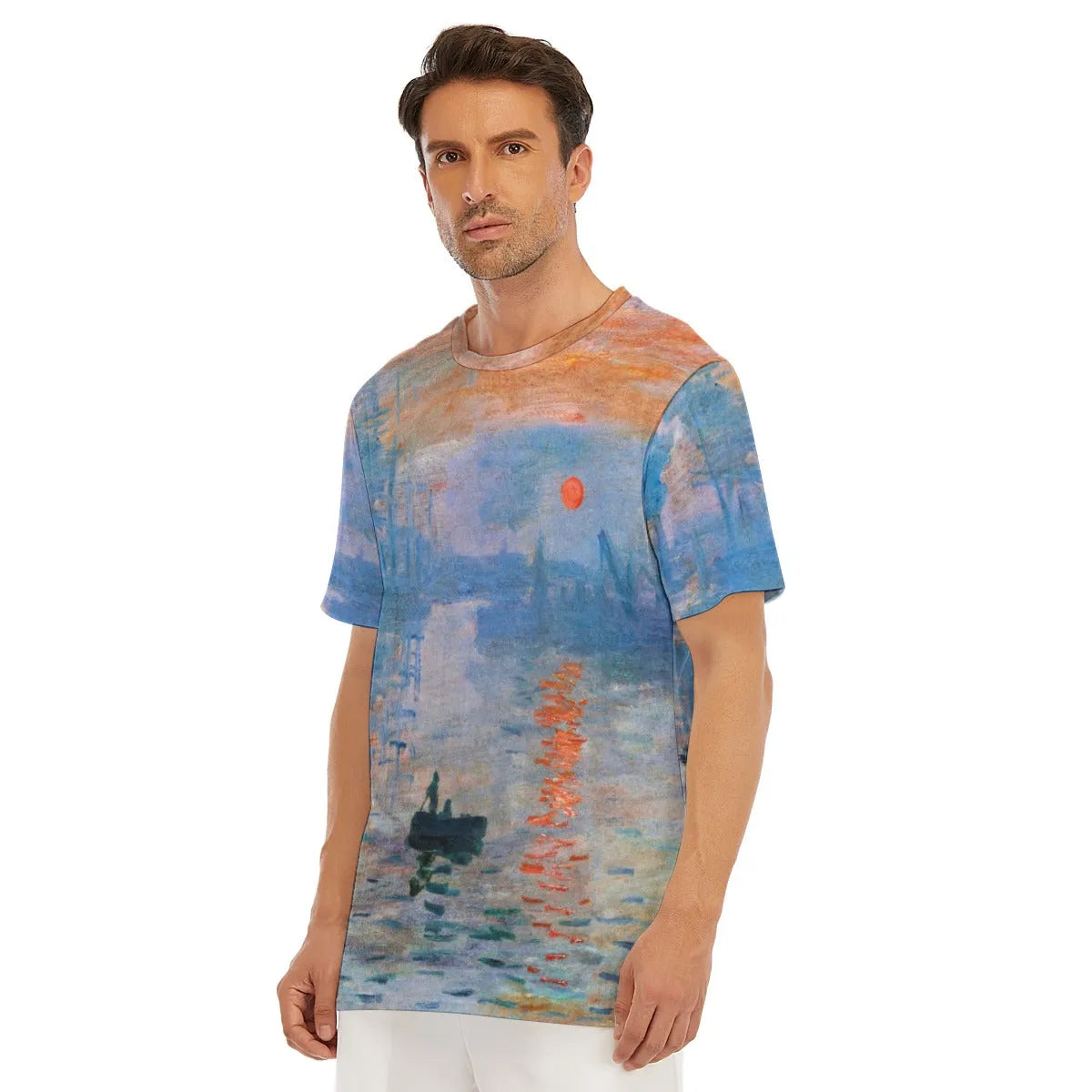 Impression Sunrise by Claude Monet T-Shirt