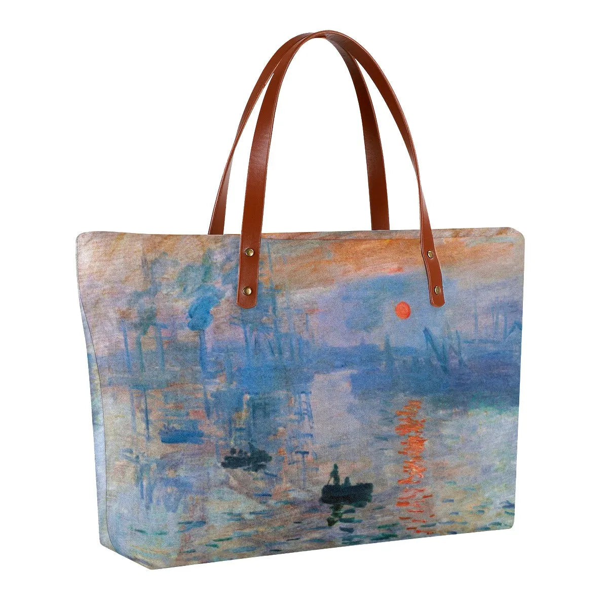 Impression Sunrise by Claude Monet Tote Bag