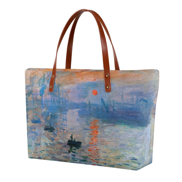 Impression Sunrise by Claude Monet Tote Bag