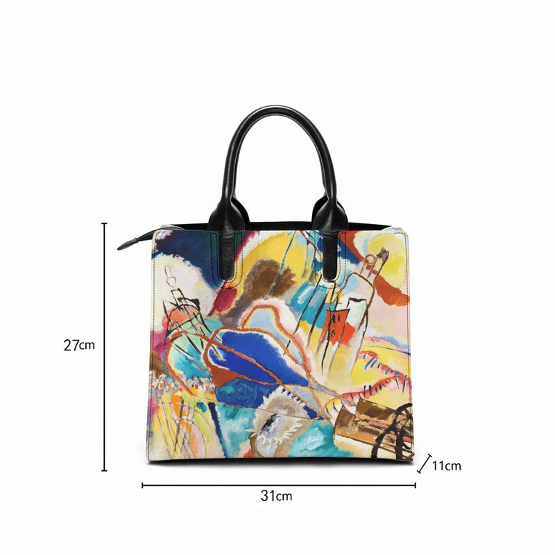 Improvisation No 30 Wassily Kandinsky Art Handbag – The Mob Wife