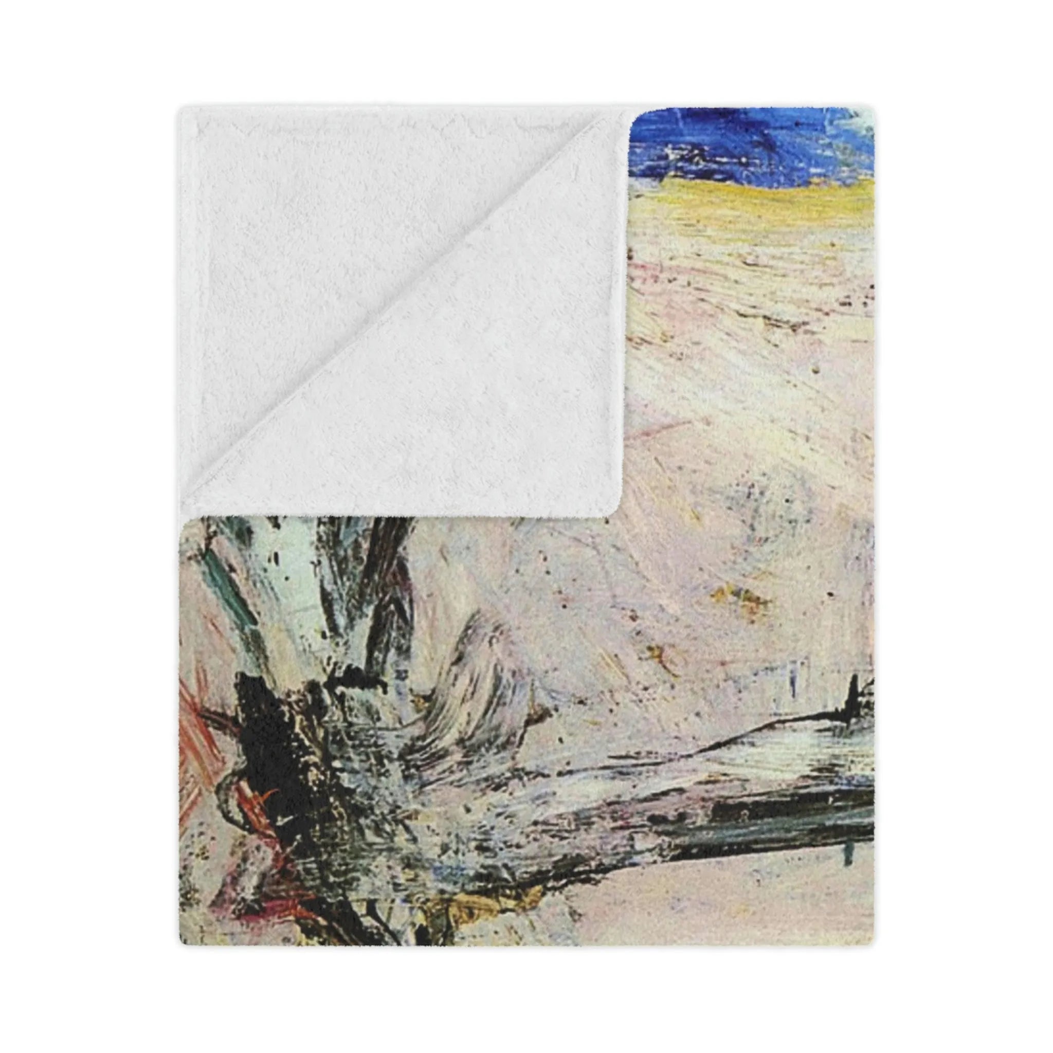 Luxurious Interchange Art Blanket by Willem de Kooning