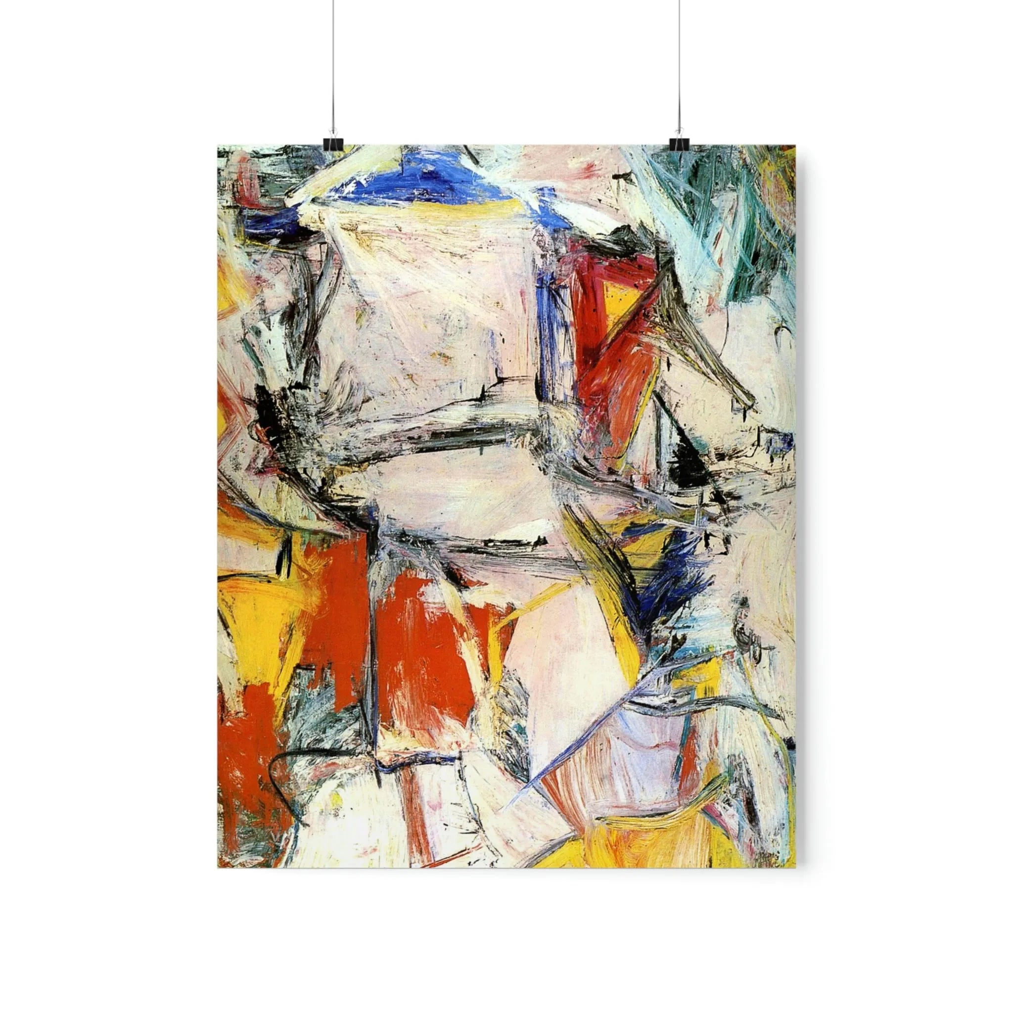 Interchange by Willem de Kooning Art Premium Posters