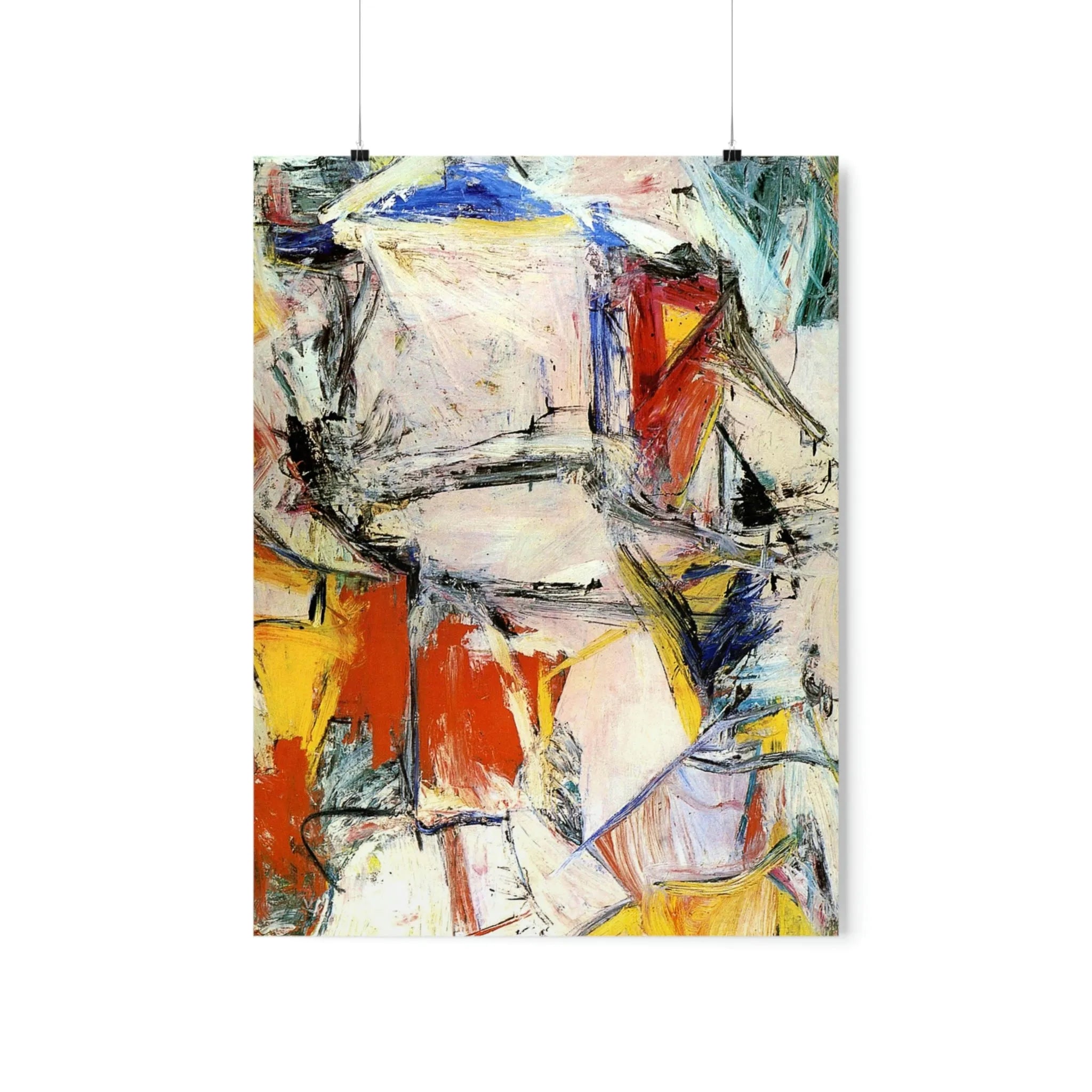 Interchange by Willem de Kooning Art Premium Posters