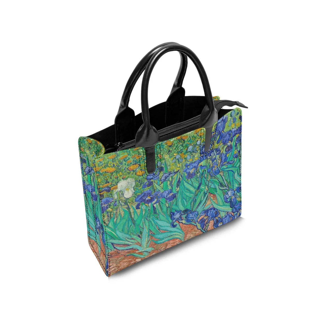 Irises by Vincent van Gogh Art Fashion Handbag