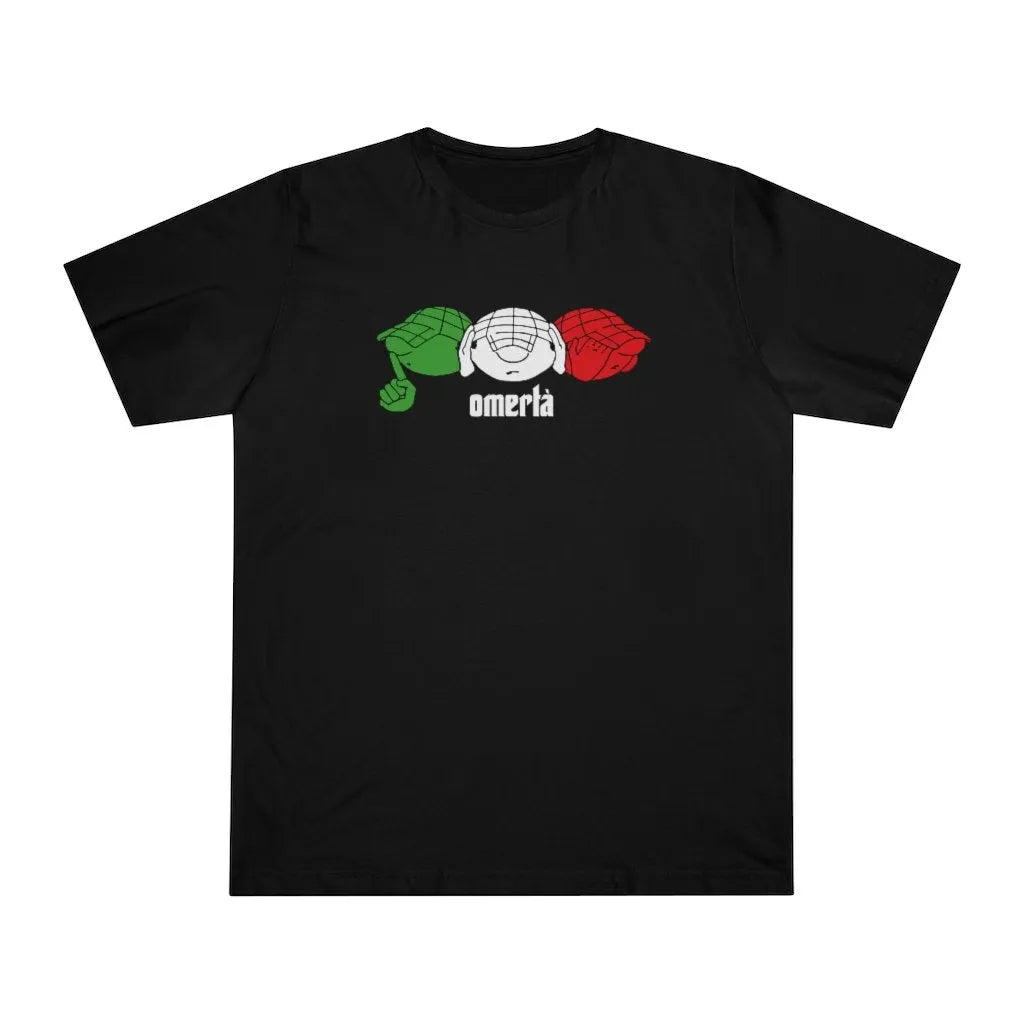 Italian Omerta Respect Loyalty Honor Code of silence Mafia T-shirt