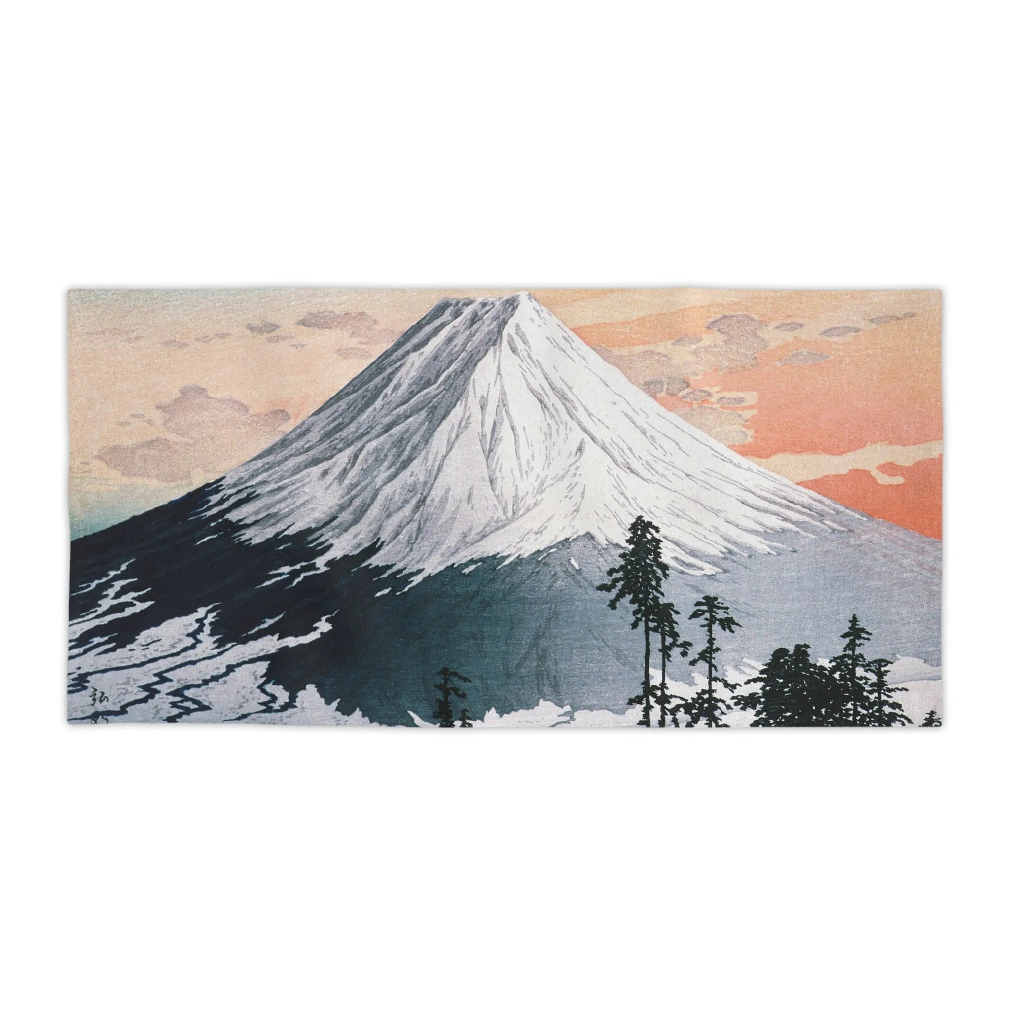 Katsuyama Neighborhood Hiroaki Takahashi Beach Towels