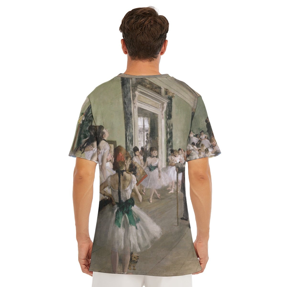 Danseuse Debout, Le Bras Droit Lev Kids T-Shirt by Edgar Degas - Pixels
