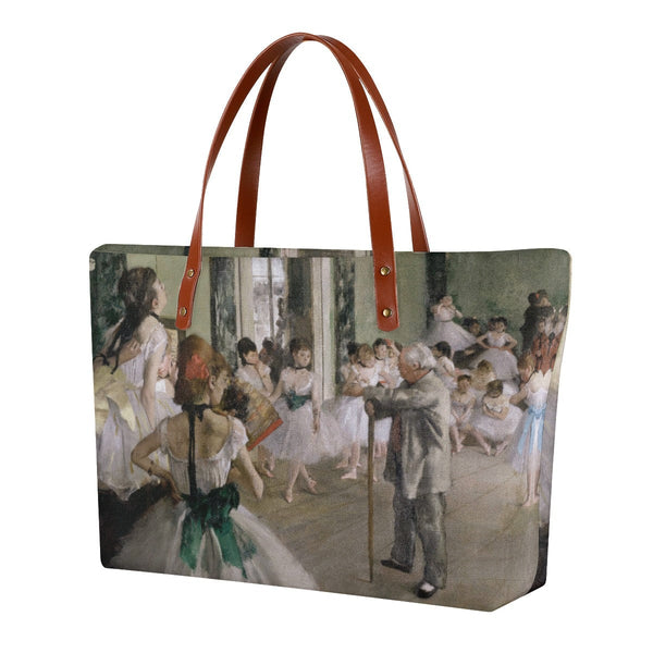 La Classe de danse Painting by Edgar Degas Tote Bag